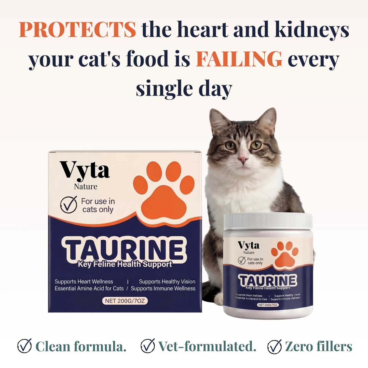 VytaNature - Taurine Supplement