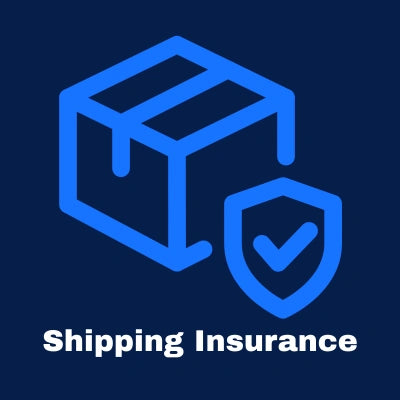 Shipping insurance against damage, loss, and theft!